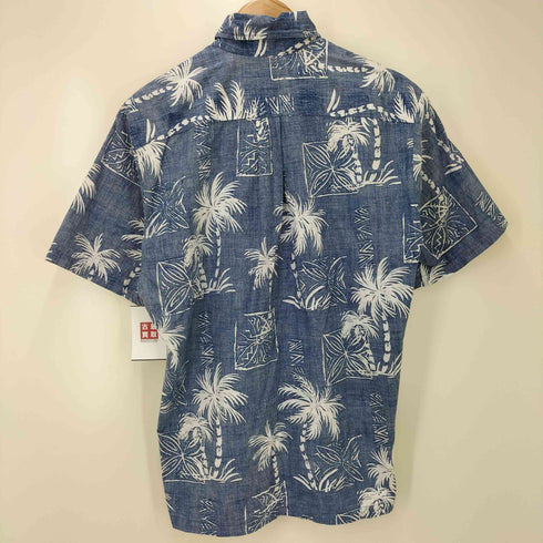 カラヘオ KALAHEO 90S USA製 リバースプリント S/S アロハシャツ メンズ