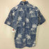 カラヘオ KALAHEO 90S USA製 リバースプリント S/S アロハシャツ メンズ