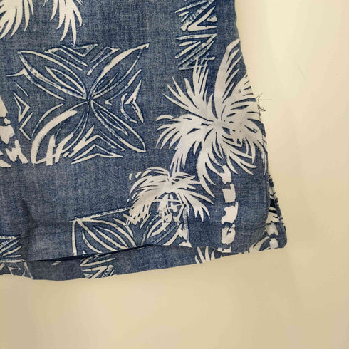 カラヘオ KALAHEO 90S USA製 リバースプリント S/S アロハシャツ メンズ