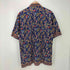 総柄 S/S 比翼シャツ メンズ import:XL
