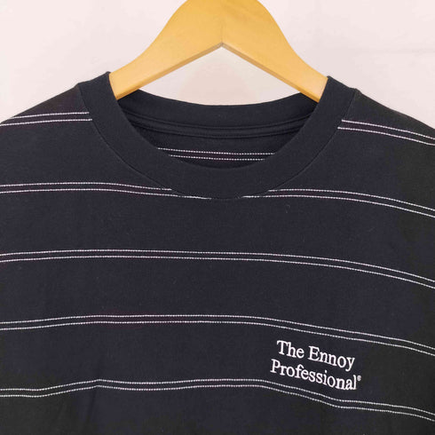 ザエンノイプロフェッショナル The Ennoy Professional S/S Border Tee メンズ L