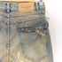 no/faith studios WAVE HEAVY DENIM ウェーブ ヘビー ストレートダメージデニムパンツ import メンズ S