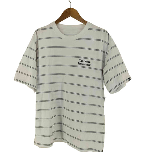 ザエンノイプロフェッショナル The Ennoy Professional S/S Border Tee メンズ L