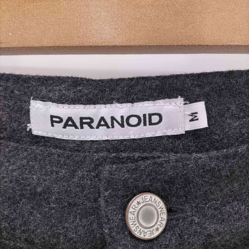 パラノイド PARANOID 25AW MELANGE PAINTER PANTS メランジ ペインター ダブルニー バギー ウール トラウザー パンツ メンズ M
