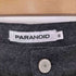 パラノイド PARANOID 25AW MELANGE PAINTER PANTS メランジ ペインター ダブルニー バギー ウール トラウザー パンツ メンズ M