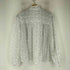 ザラ ZARA ドット柄 ボウタイ付き L/S ブラウス レディース import:L