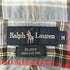 ラルフローレン RALPH LAUREN BLAKE ポニー刺繍 タータンチェックシャツ メンズ import:M