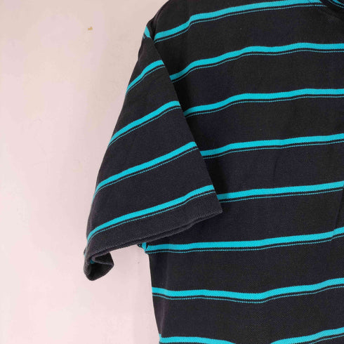 エックスガール X-girl STRIPED PIQUE HALF ZIP S/S DRESS レディース JPN:2