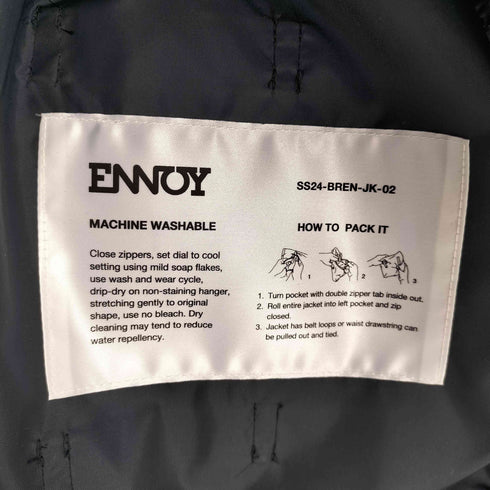 ザエンノイプロフェッショナル The Ennoy Professional 24SS Packable Nylon Jacket メンズ XL
