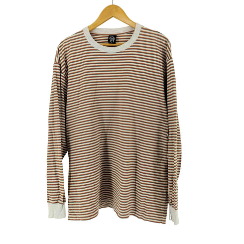 オールウェイズ ALWAYTH L/S ボーダーカットソー メンズ L