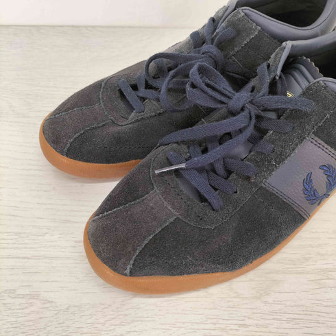 フレッドペリー FRED PERRY ネイビー スエード スニーカー メンズ JPN:27