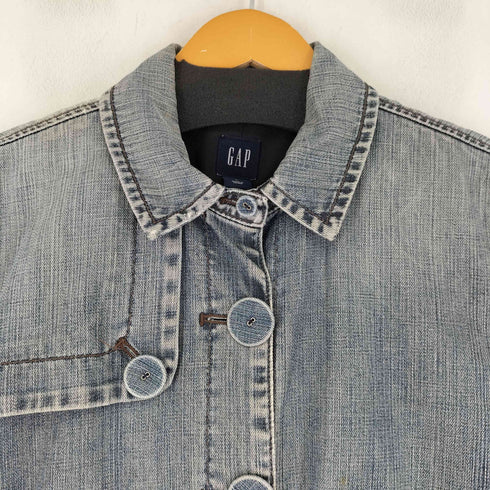 ギャップ Gap 00S ボタンデザイン デニムジャケット レディース JPN:L