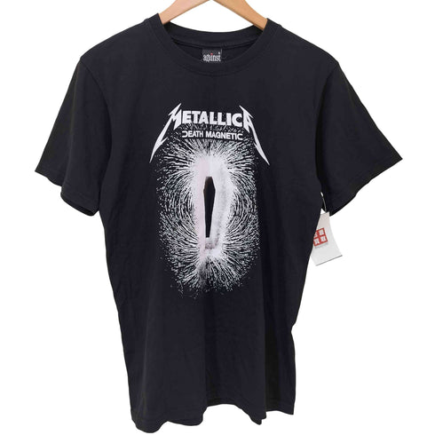 AGAINSTボディ 両面プリント ヘヴィメタル・バンド クルーネック Tシャツ メンズ import:L