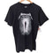 AGAINSTボディ 両面プリント ヘヴィメタル・バンド クルーネック Tシャツ メンズ import:L