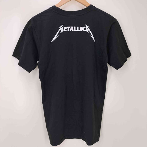 AGAINSTボディ 両面プリント ヘヴィメタル・バンド クルーネック Tシャツ メンズ import:L