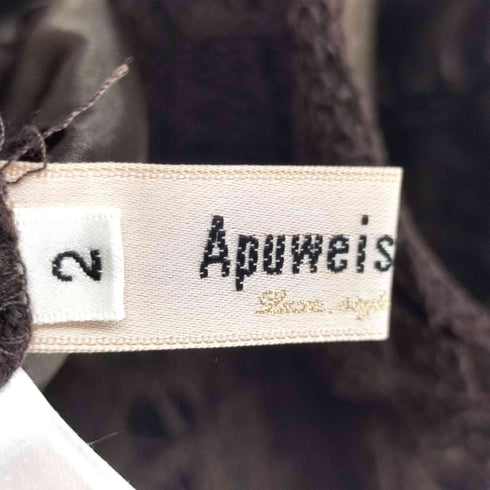 アプワイザーリッシェ Apuweiser riche コードレースタイトスカート レディース 2