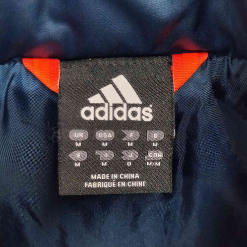 アディダス adidas ロゴ刺繍 キルティング ジャケット メンズ 0