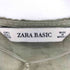 ザラ ZARA スキッパー リネン ブラウス レディース US L