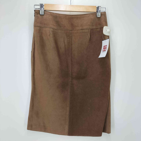 Lui Chantant レザースリットタイトスカート レディース JPN:40