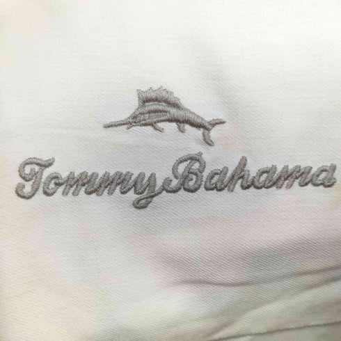 トミーバハマ Tommy Bahama シルク100 刺繍 アロハシャツ メンズ import:XS