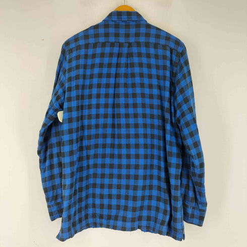 エルエルビーン L.L.Bean 00S 裏地サーマル ブロックチェック L/S シャツ メンズ import:M