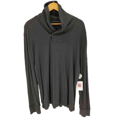 ラルフローレン RALPH LAUREN ショールカラーカットソー メンズ import:XL