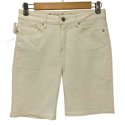 カルバンクラインジーンズ Calvin Klein Jeans ストレッチコットンショーツ レディース 27