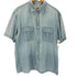ジェイクルー J.CREW シャンブレー S/S シャツ フラップポケット メンズ import:L