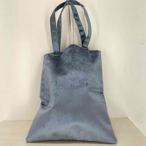 カデュネ CADUNE ロゴ刺繍 スエードライクトートバッグ レディース