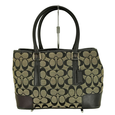 コーチ COACH シグネチャー ロゴストラップ レザー トートバック レディース