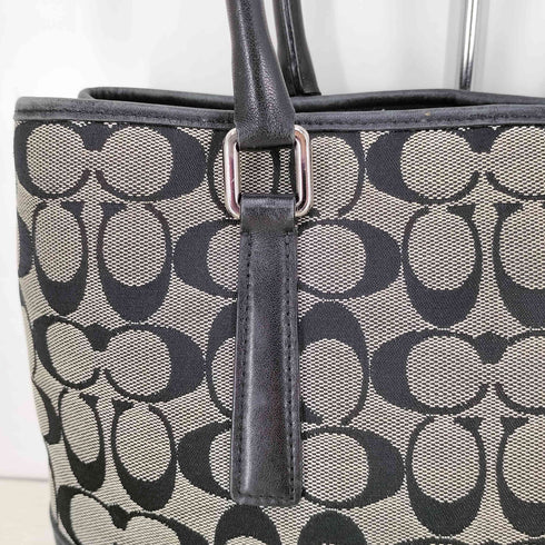 コーチ COACH シグネチャー ロゴストラップ レザー トートバック レディース