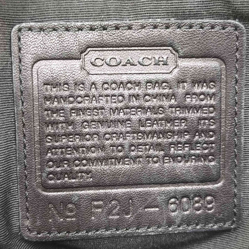 コーチ COACH シグネチャー ロゴストラップ レザー トートバック レディース