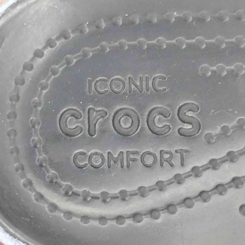 クロックス crocs ラメ ブルックリン スライド レディース 6