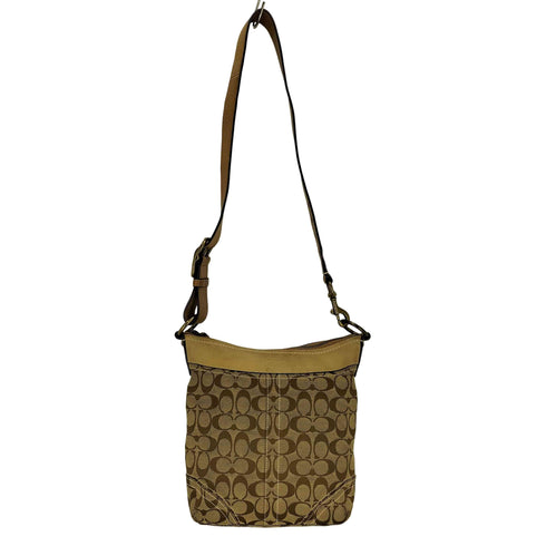 コーチ COACH シグネチャー キャンバス ショルダーバッグ レディース