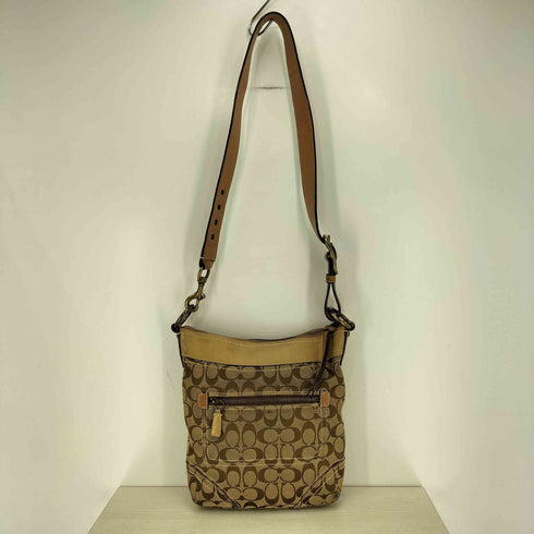 コーチ COACH シグネチャー キャンバス ショルダーバッグ レディース