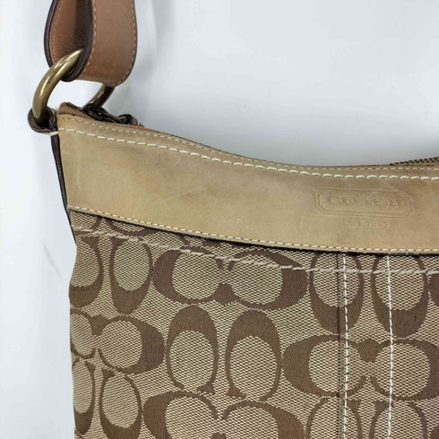 コーチ COACH シグネチャー キャンバス ショルダーバッグ レディース