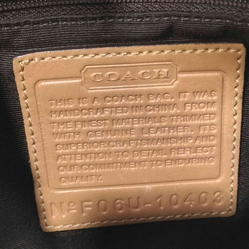 コーチ COACH シグネチャー キャンバス ショルダーバッグ レディース