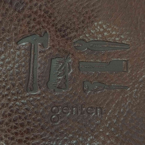 ゲンテン genten ロゴ刻印 レザー ビジネス トートバック レディース