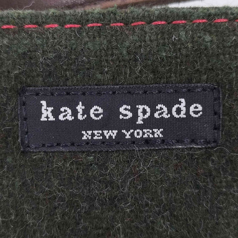 ケイトスペード Kate spade フェルト レザー トートバッグ レディース