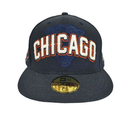 ニューエラ NEW ERA 59FIFTY フットボールチーム ロゴ刺繍 メッシュ 6パネルキャップ メンズ