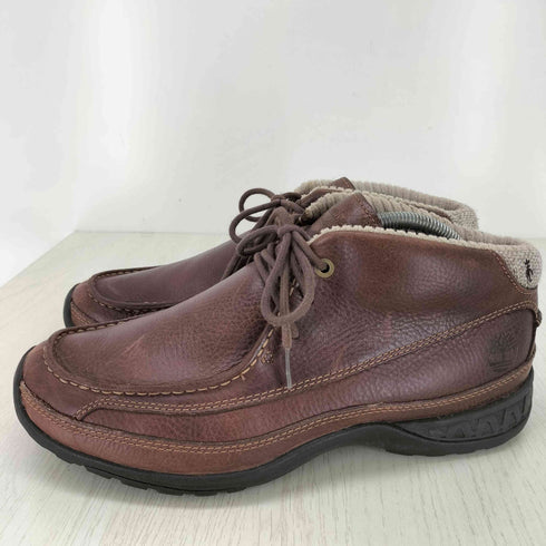 ティンバーランド Timberland Smartwool レザーチャッカブーツ メンズ 10W
