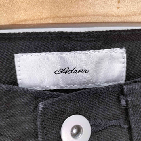 アドラー ADRER ストレートブラックデニム メンズ JPN:S