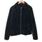 ザラ ZARA ベルベット ジップアップブルゾン メンズ import:M