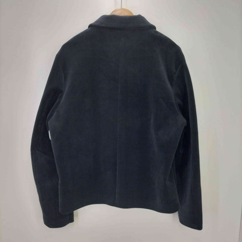 ザラ ZARA ベルベット ジップアップブルゾン メンズ import:M