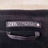 ザラ ZARA ベルベット ジップアップブルゾン メンズ import:M