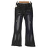 ダメージフレアデニムパンツ レディース JPN:M