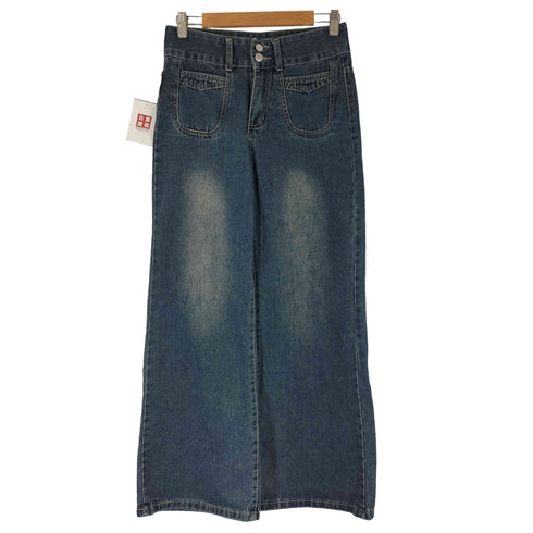 JMMOSO ポケットデザイン デニムパンツ レディース