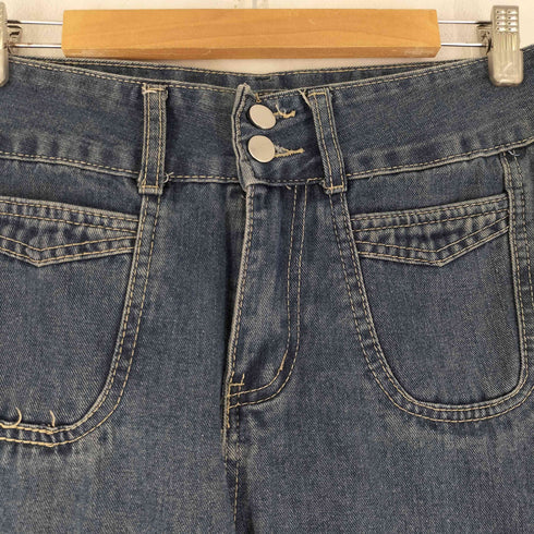 JMMOSO ポケットデザイン デニムパンツ レディース