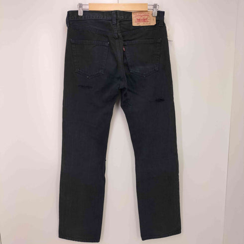 リーバイス Levis 501 ボタン裏092刻印 ユーロリーバイス 後染め ブラック デニムパンツ メンズ W32/L32