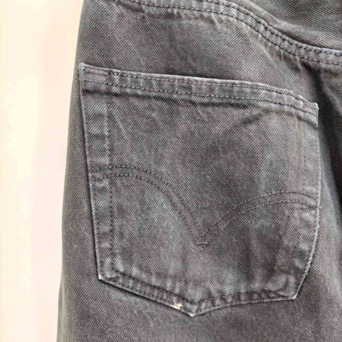 リーバイス Levis 501 ボタン裏092刻印 ユーロリーバイス 後染め ブラック デニムパンツ メンズ W32/L32